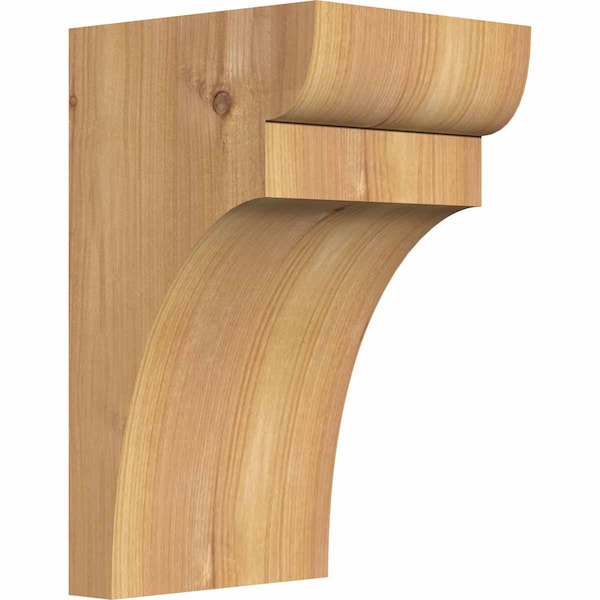 Ekena Millwork Yorktown Smooth Corbel, Western Red Cedar, 5 1/2"W x 6"D x 10"H COR06X06X10YOR00SWR - main